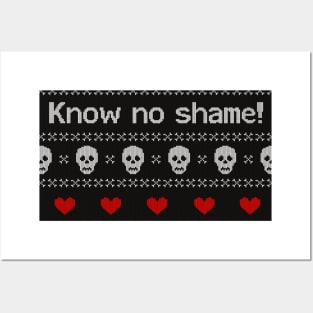 Know no shame Christmas Posters and Art